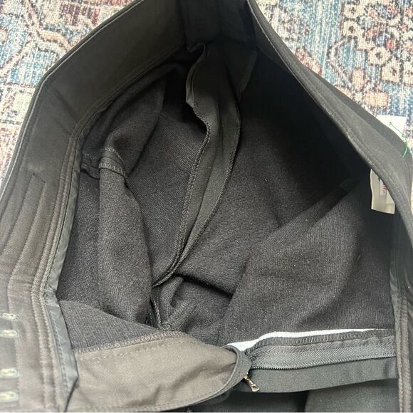 Vintage Schoeller of Switzerland Black Straight Slim Leg Stirrup Ski Snow Pants - Picture 11 of 11